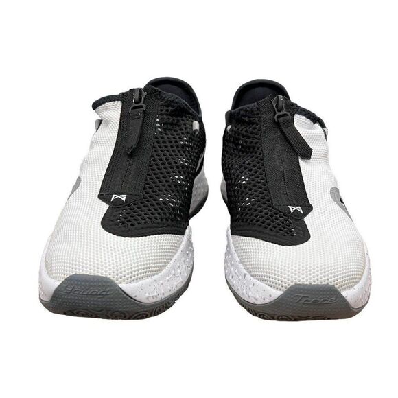 Nike Sneakers WMNS 7.5 Black White PG 4 PAUL GEORGE BASKETBALL RARE CD5079 100 - Picture 2 of 14